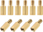 M5x12mm+7mm Male-Female Brass Hex PCB Motherboard Spacer Standoff for FPV Drone Quadcopter, Computer & Circuit Board 20pcs