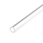 Clear Rigid Acrylic Pipe 5mm(3/16") ID x 8mm(5/16") OD x 610mm(24"), 1.5mm(1/16") Wall Round Tube Tubing
