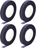 LinkMejor 4 Roll 1/2-inch Wide 30Yard Purple Floral Tape Flower Adhesives Floral Arrangement Kits