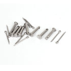 M3 x 16mm Flat Head 304 Stainless Steel Clevis Pins Fastener 8Sets