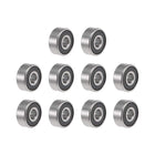 R2-2RS Deep Groove Ball Bearing 1/8" x 3/8" x 5/32" Sealed Z2 Lever Bearings Skateboard Bearings Sealed Industrial Bearings10pcs