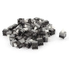50Pcs 6Pins Pushbutton 8 x 28 mm Locking Tactile Switches