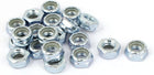 5/16"-18 Zinc Plated Self-Locking Nylon Insert Hex Lock Nut 20pcs