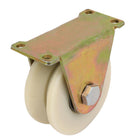 3-inch Dia V Groove Rigid Caster Wheel for Sliding Door Track