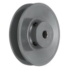 BK45-1/2 V-Belt Sheave 1/2"Bore 4.25"OD Single Groove Web Sheave Bored-to-Size Sheave, Cast Iron, Belt Section for 3L or B Belt