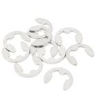Fastener External Retaining Snap Ring E-Clip Circlip 8mm 10pcs