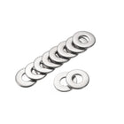 #6 304 Stainless Steel Flat Washer for Screw Bolt 150Pcs