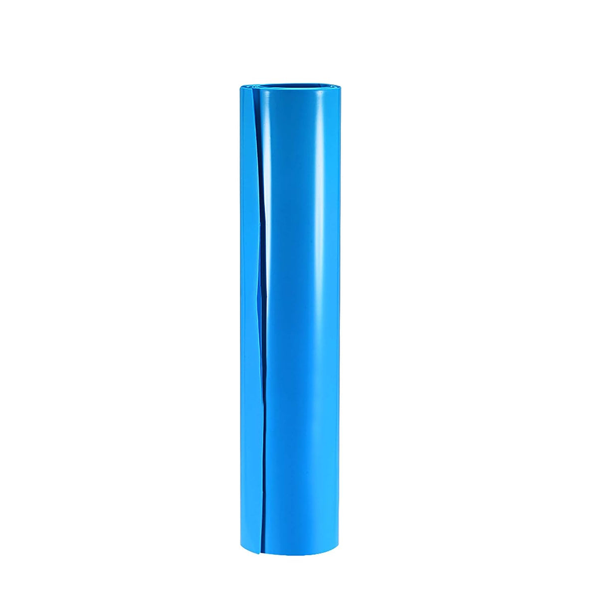 Battery Wrap, 280mm Flat Width 178mm Dia 1m PVC Heat Shrink Tube Wraps for Big Battery Pack Blue
