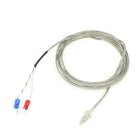 K Type 500C Degree Celsius Thermocouple Sensor Silver Tone