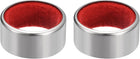 2Ps Wijnfleskragen, RVS Wijnlekkage Ring met Velours Felt, Waterdichte Anti-Overspill Ring Wijnlekkage Opvang voor Keuken en Bar