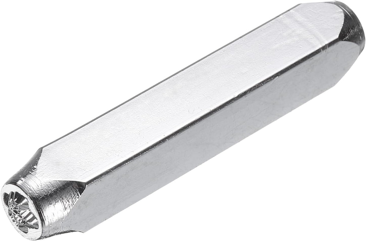 1/4" (6mm) Punch Stamp 40Cr Alloy Steel, Cute Maple Leaf Pattern Punch Tool Punch Press Tool for Metal Plastic Wood Leather