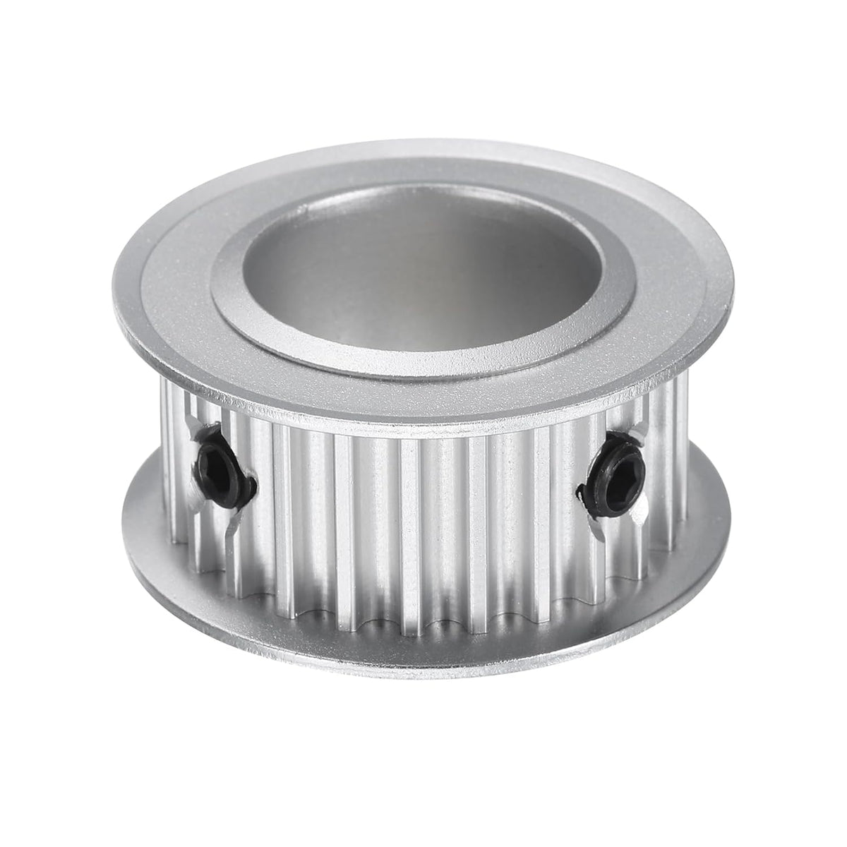 5M-25T-1B Timing Belt Pulley 1" Bore, 25 Teeth Aluminum Alloy Synchronous Wheel, Pitch 5mm Tooth for 15mm Width Belt