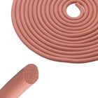 16Ft Backer Rod, 23/64 Inch Thick Silicone Rubber Foam Caulk Saver, Weather Strip Seal for Sealing Concrete Gaps, Expansion Joints, Crack Filling, Doors, Windows, Red