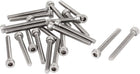 M3x25mm 0.5mm Pitch Bolts Socket Cap Head Hex Key Screws 20pcs