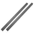 2Pcs Square Steel Bar Stock, 19/32"x19/32"x12"(15mmx15mmx305mm) A36 Square Steel Rod Bars Precision Key Stock for Keyways Structural Support Industrial Machinery DIY Craft