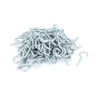 3mm Dia Thread Zinc Plated Eyelet Hook Eye Screw Assortment 100pcs