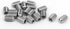 M6x10mm 316 Stainless Steel Hex Socket Cup Point Grub Set Screws 20pcs