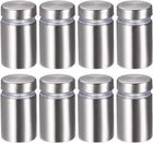 5/8 Dia x 1-1/8"(16x27mm) Standoff Screws Wall Mount Sign Holders Acrylic Glass Nails 8pcs
