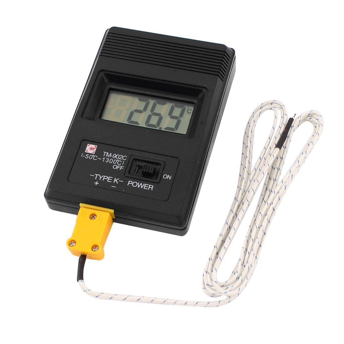 LCD K-Type Digital Thermometer TM-902C W Thermocouple Wire