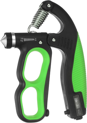 Hand Gripper Strengthener, Forearm Exerciser Resistance Grip Strength Trainer with Adjustable Resistance