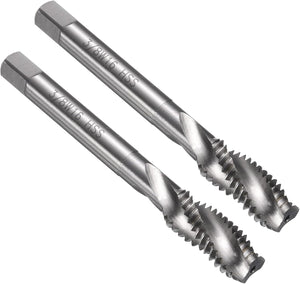 2 adet Spiral Flüt Delik Çapakları 3/8-16 BSW H2 Makine Delik Çapak, Kaplama Olmayan Çapak Arama Aracı, M35 Krom Nikel Çelik (M35 HSS-CO)