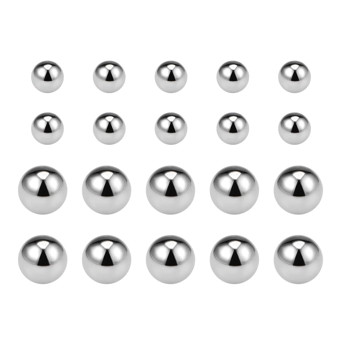 5mm, 3mm Bearing Balls 316L Stainless Steel Precision Balls 100pcs