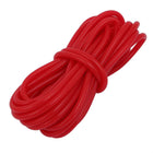 3mm x 5mm High Temp Resistant Silicone Rubber Tube Hose Pipe Red 5 Meters Long