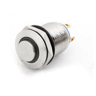 DC 5V Blue LED Pilot Light SPST Momentary Action Pushbutton Switch