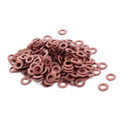 250pcs M3 Flat Insulating Fiber Washer 3mmx6mmx0.5mm for Motherboard
