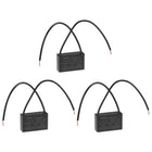 Ceiling Fan Capacitor CBB61 1uF 250V AC 2 Wires Metallized Polypropylene Film Capacitor 36x23x12mm for Electric Fan Pump Motor Generator 3Pcs