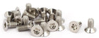 M4x8mm 304 Stainless Steel Flat Countersunk Head Torx Five-Lobe Screw 20pcs
