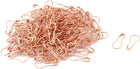 Metal Gourd Design Sewing Tool Clothing Safety Pin Fastener 200pcs Rose Gold Tone