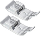7304 1/4 Inch Straight Stitch Embroidery Sewing Machine Presser Foot, Sewing Machine Replace Accessories, 2Pcs