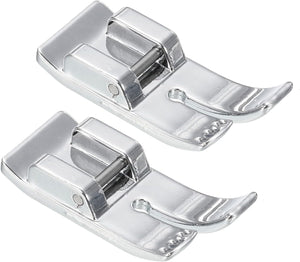 7304 1/4 Inch Straight Stitch Embroidery Sewing Machine Presser Foot, Sewing Machine Replace Accessories, 2Pcs