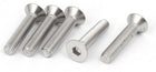 M6x30mm 316 Stainless Steel Countersunk Flat Head Hex Socket Cap Screw Bolt 5pcs