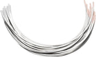 12 Pairs Stainless Steel Underwires for Bra, 10.2 Inch Underwires for Bras Replacement Bra Wires Repair Parts Sewing Supplies Regular Wire Size for D Cup Support, Silver