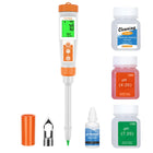 LinkMejor Smart pH Meter Fastfood pH Tester med rustfrit stål blad