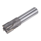 Square Nose End Mill, 25mm Cutting Dia Tungsten Carbide Tip 4 Straight Flutes Milling Cutter with 20mm Straight Shank