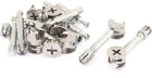 Furniture Fixing Screw Locking Connecting Cam Bolt Nut Fitting 9Sets