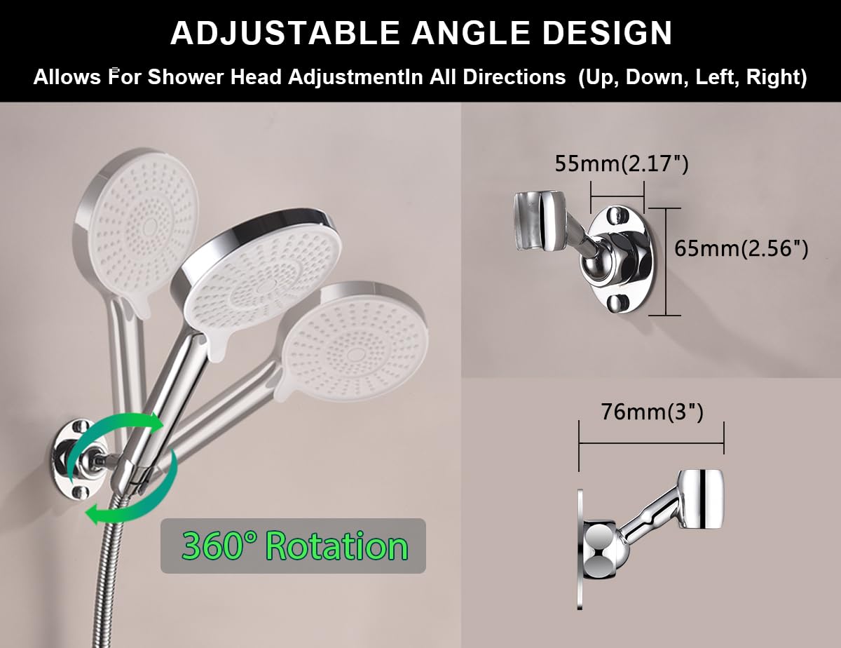 Penahan Sumbu Keran Shower yang Bisa Disesuaikan, Bahan Brass Solid