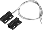 Kabladburen dörrkontakt fönstersensor ingen yttre montering magnetisk reed-switch svart