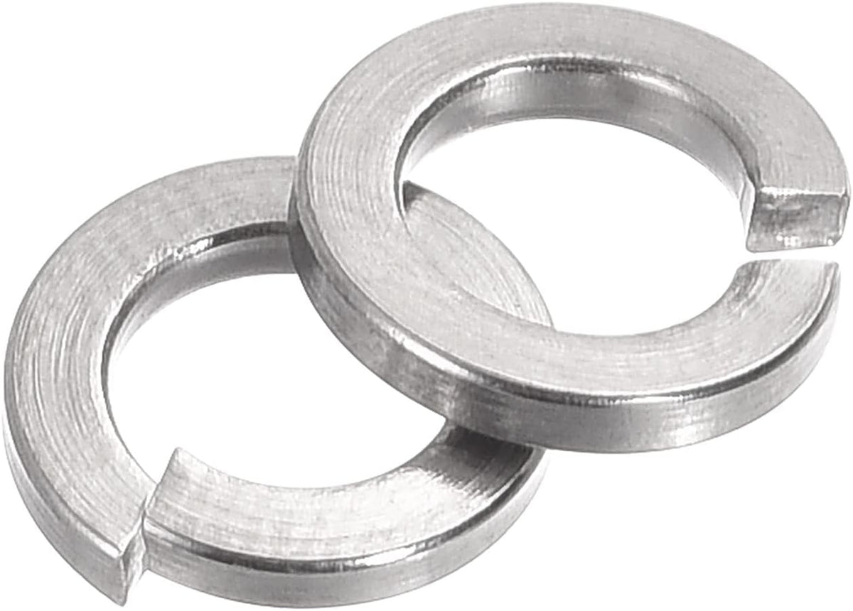Split Lock Washer, #12 304 Stainless Steel Spring Lock Washer 25pcs