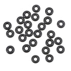 Nitrile Rubber O-Rings 7mm OD 2.6mm ID 2.2mm Width, Metric Nitrile Rubber Sealing Gasket, Pack of 25