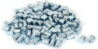 M3x8mm Hex Head Zinc Plated Carbon Steel Blind Self Clinching Standoff 100pcs