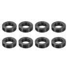 8pcs Single Split Shaft Collar 1-1/16" Bore One-Piece Clamping Collar, 1-7/8" OD, 1/2" Thickness, Black Oxide Steel Set Screw Lock Collar Clamp
