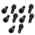10 Pcs M6x20mm Metal Hex Socket Head Cap Screws 15/64" x 25/32"