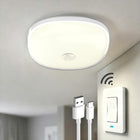 Luce a Soffitto Ricaricabile con Interruttore, Luci da Armadio Wireless, Multicolore