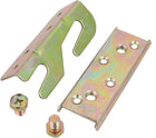 3.5-inch Length Bed Rail Bracket Hinge Fitting Connector Bronze Tone