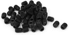 1/4 Inch-20 x 5/16 Inch Thread Hexagon Socket Set Cup Point Head Grub Screws 50 Pcs