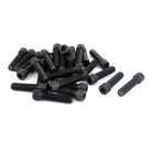 5/16 Inch-18x1-1/4 Inch Hex Socket Head Cap Screws Bolts Black 40Pcs